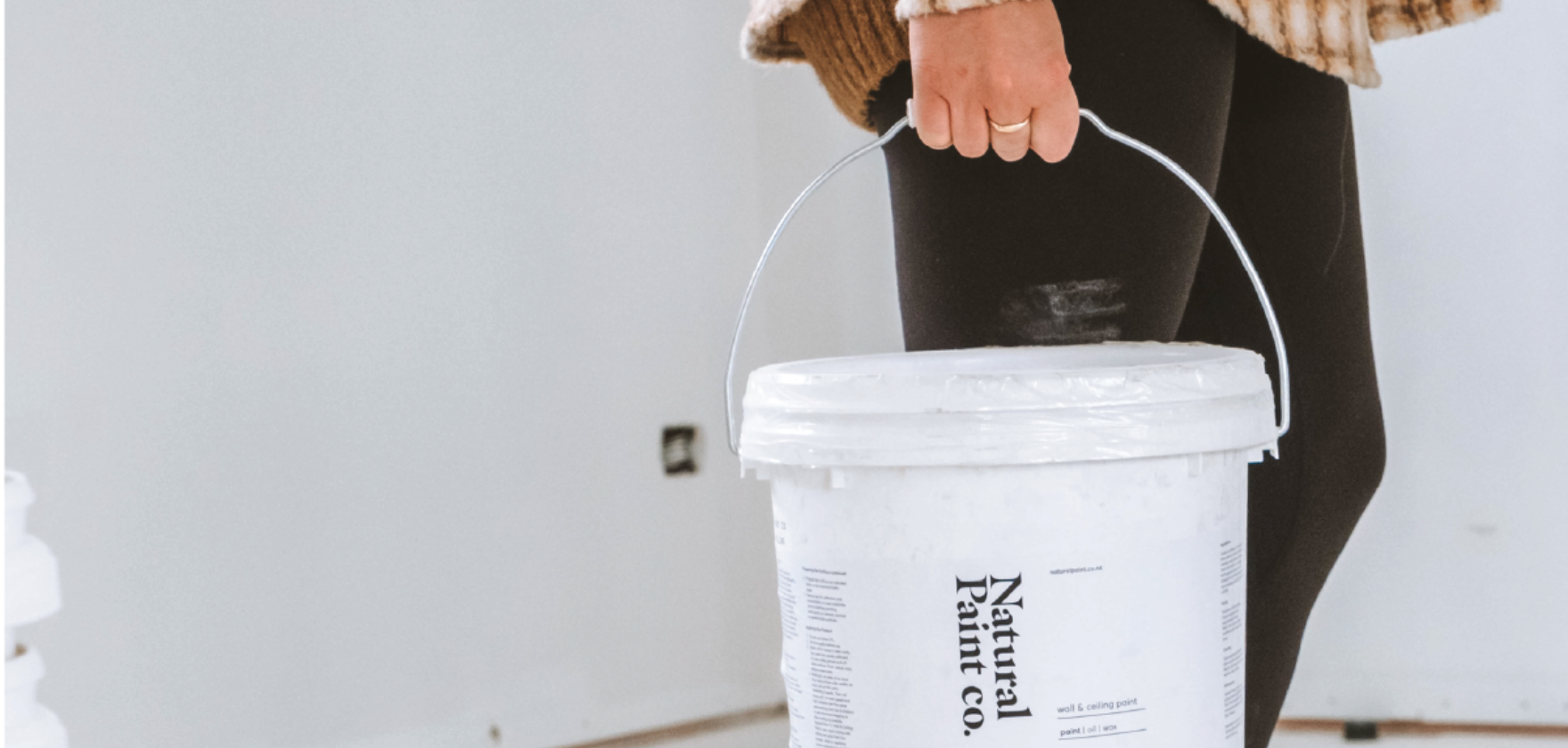 Paint Pals Holding Paint Bucket